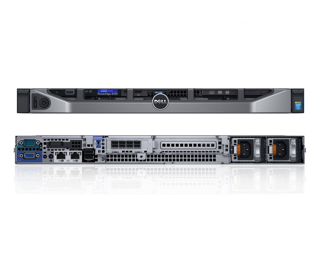 Dell PowerEdge R330 2U Rack Server 4 3.5
