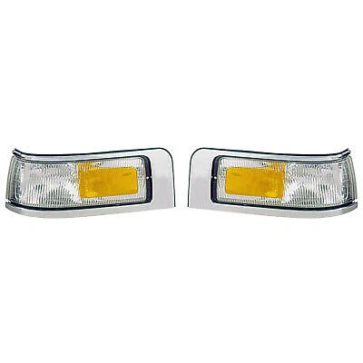 Пара габаритных огней для водителя и пассажира Lincoln Town Car 1995-1997 годов выпуска - Изображение 2 из 4