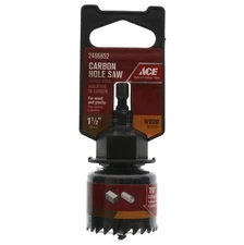 ACE Hardware 2466852 1-1/2" Carbon Hole Saw, 1/4" Hex Shank