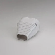 Slimduct Inaba Denko  5.5" End Fitting, White SEN-140-W #86207 LineSet