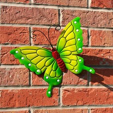 Butterflies Large Xlarge Paint Coloured Metal Butterfly Wall Art Ooutdoor Garden