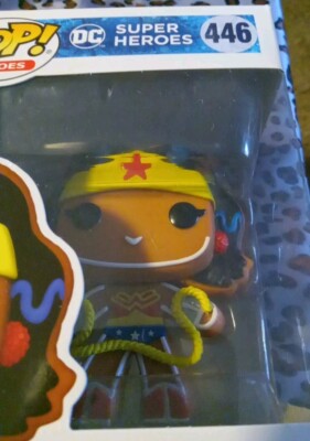Funko Pop Heroes 446 DC Super Heroes Gingerbread Wonder Woman NEW
