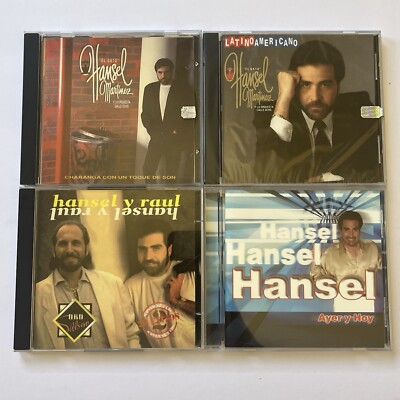 Hansel Martinez Y Raul El Gato y La Orq Calle Ocho Latino Americano CD 20 Exitos