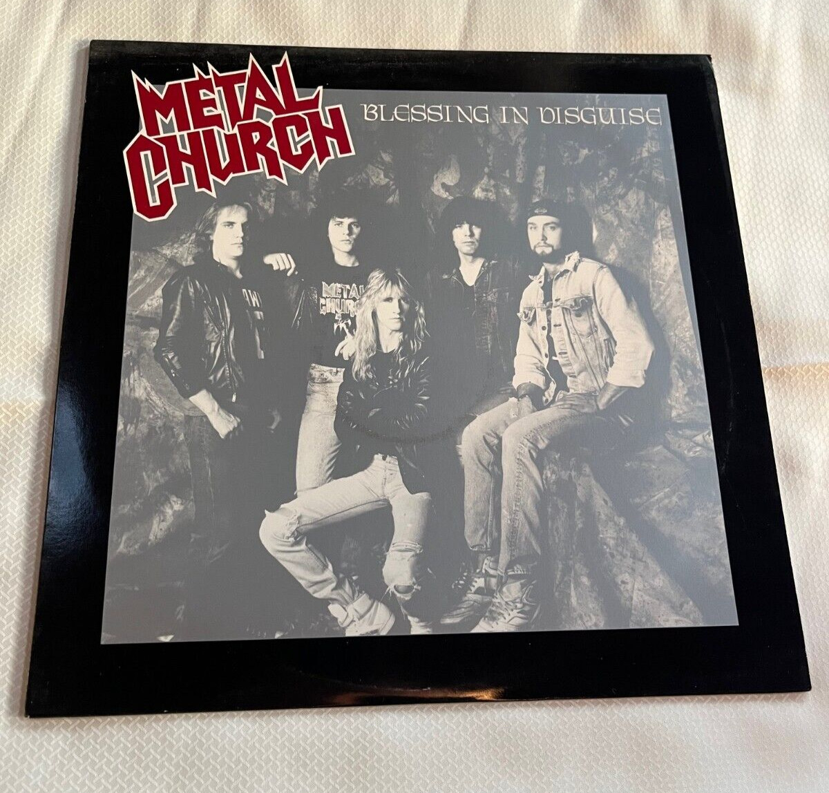 METAL CHURCH ~Orig 1989 1st Press Blessing In Disguise  Vinyl LP~ DMM Masterdisk