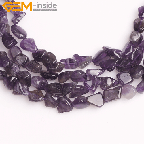 15" Freeform Amethyst Nuggets Beads- Natural Purple Gemstone Beads Diy Craft - Picture 13 of 17