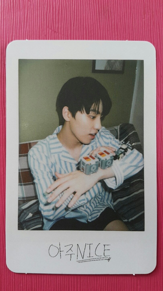 ドギョム love&letter 直筆サイン入り ポストカード SEVENTEEN Official PHOTOCARD Love & Letter Repackage Album