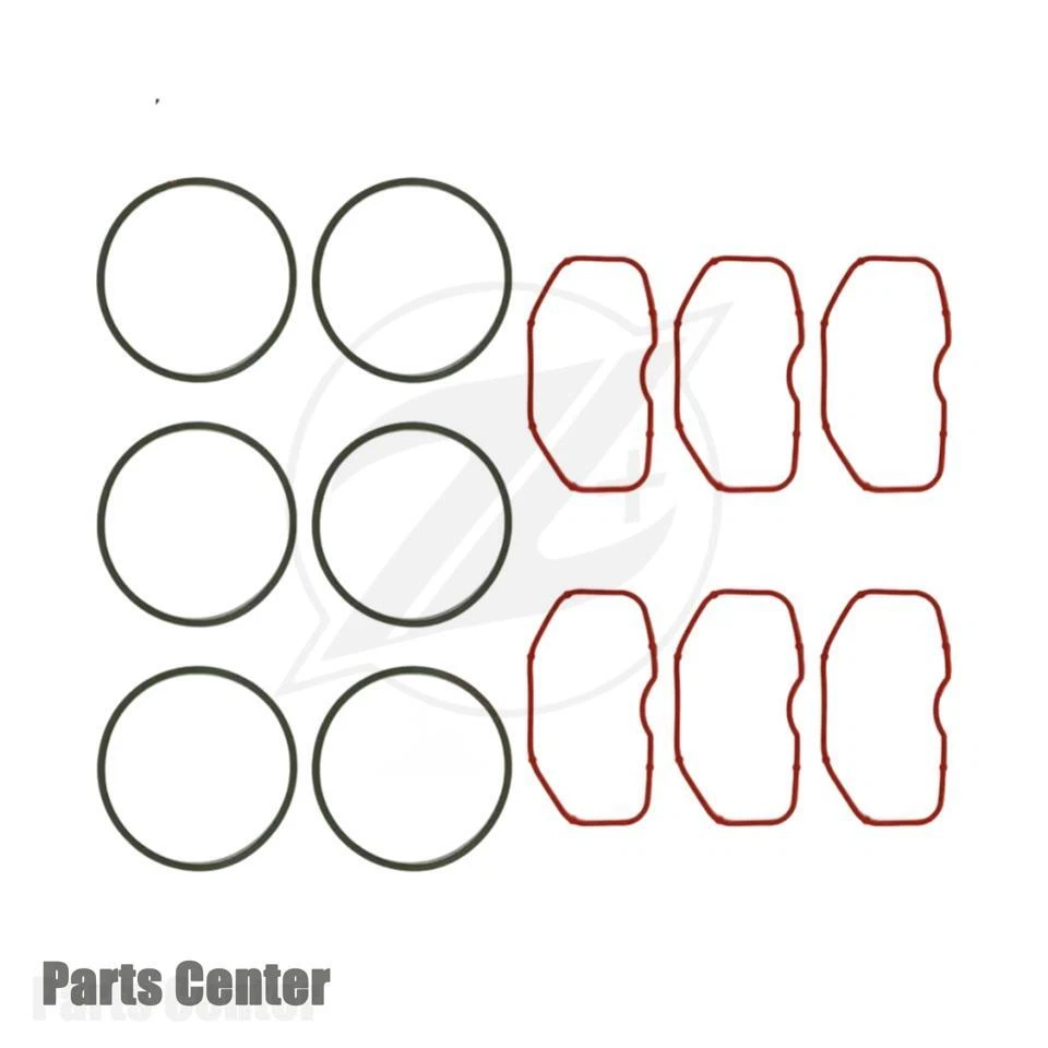 Juego de 12 juntas de colector de admisión superior e inferior para Audi A6 Quattro 2009-18 Foto 4 de 4