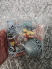Burger King toy Avatar Last Airbender Stack Attack Toph Racing w/ Wind card 2006