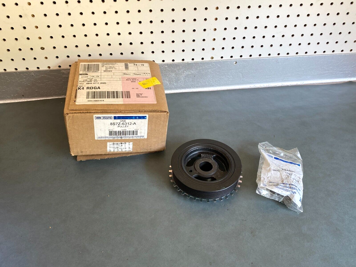 Ford OEM NOS 8S7Z-6312-A Crankshaft Pulley 2001-2011 Ford Ranger