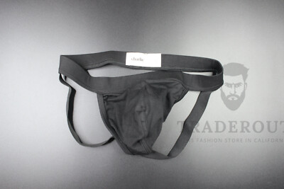Charlie by matthew zink Mens Black Basic jock strap jockstraps underwear M L