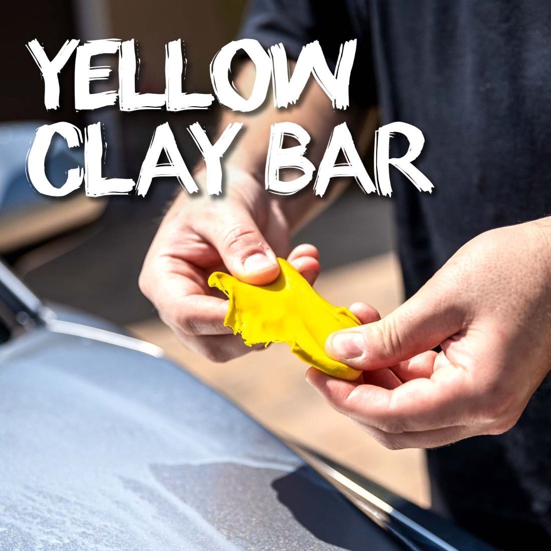 Voodoo Ride Yellow Synthetic Car Clay Bar 160 gram - VR-1022