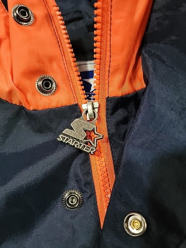 NEW Vintage Style Chicago Bears Starter Jacket 1/4 Zip Pullover Mens Size Small - Picture 15 of 15
