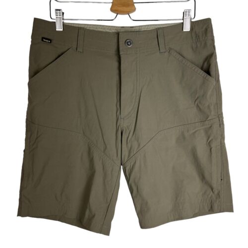 Kuhl Shorts Mens Brown Renegade Hiking Outdoor 10" Inseam Nylon Stretch Size 34 - Picture 1 of 11