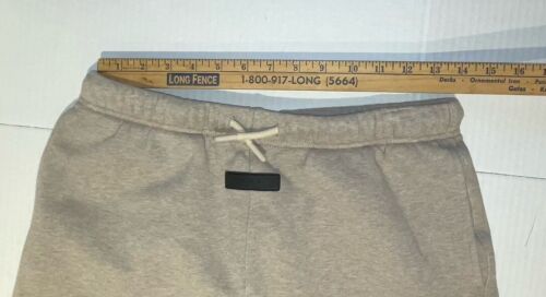 Fear of God FOG Essentials Sweatpants Women’s Sz 14-16 (28x24.5) Beige Joggers - Picture 10 of 22