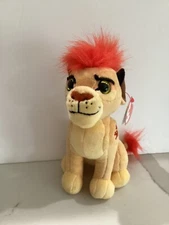 Ty KION Beanie Baby Plush Lion from Disney’s The Lion Guard - 6” NEW/RARE