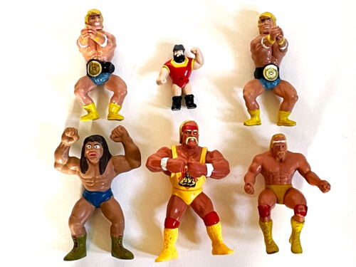 1980s Titan Sports WWF Bear Hug Hulk Hogan and Other Wrestling WWE Figures/Toys - Picture 1 of 15