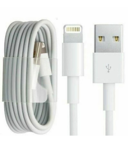 Apple iPhone Charger Lead 1 Meters USB Data Sync Lightning Charging