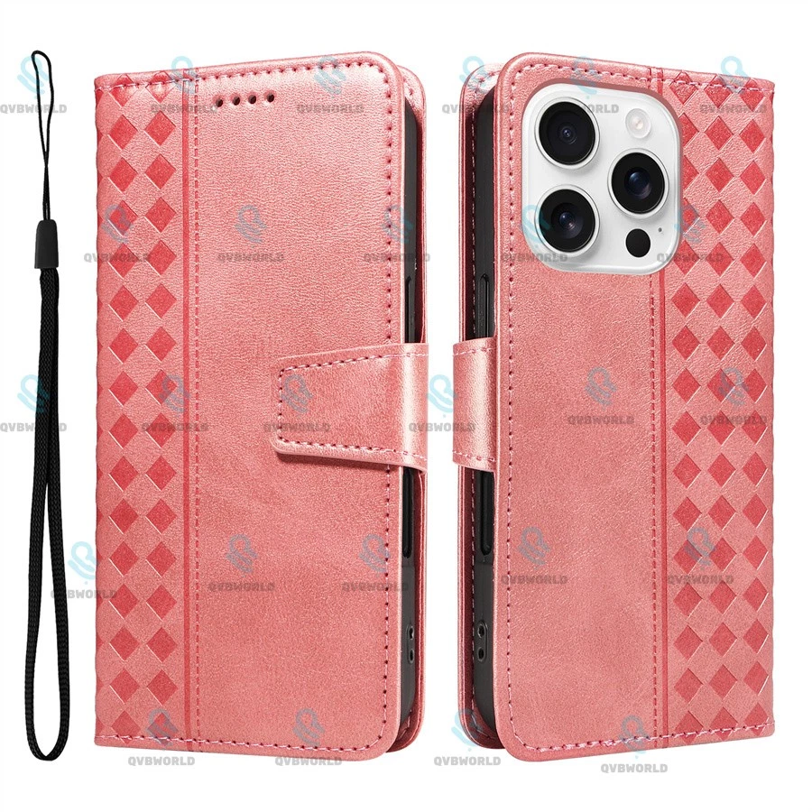 Case for iPhone 16E 14 15 13 12 16 17 Luxury PU Leather Wallet Case Phone Cover - Image 2 of 4