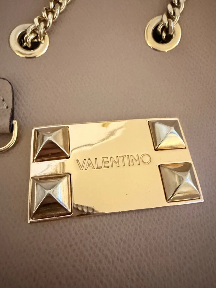 Bolso de hombro para mujer Mario Valentino rosa claro Foto 2 de 4