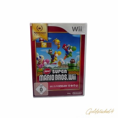 New Super Mario Bros. Wii Nintendo Selects PAL OVP USK 0 Top Zustand 