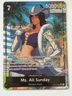 Ms. All Sunday (Alternate Art) OP14-084 The Azure Sea's Seven Foil