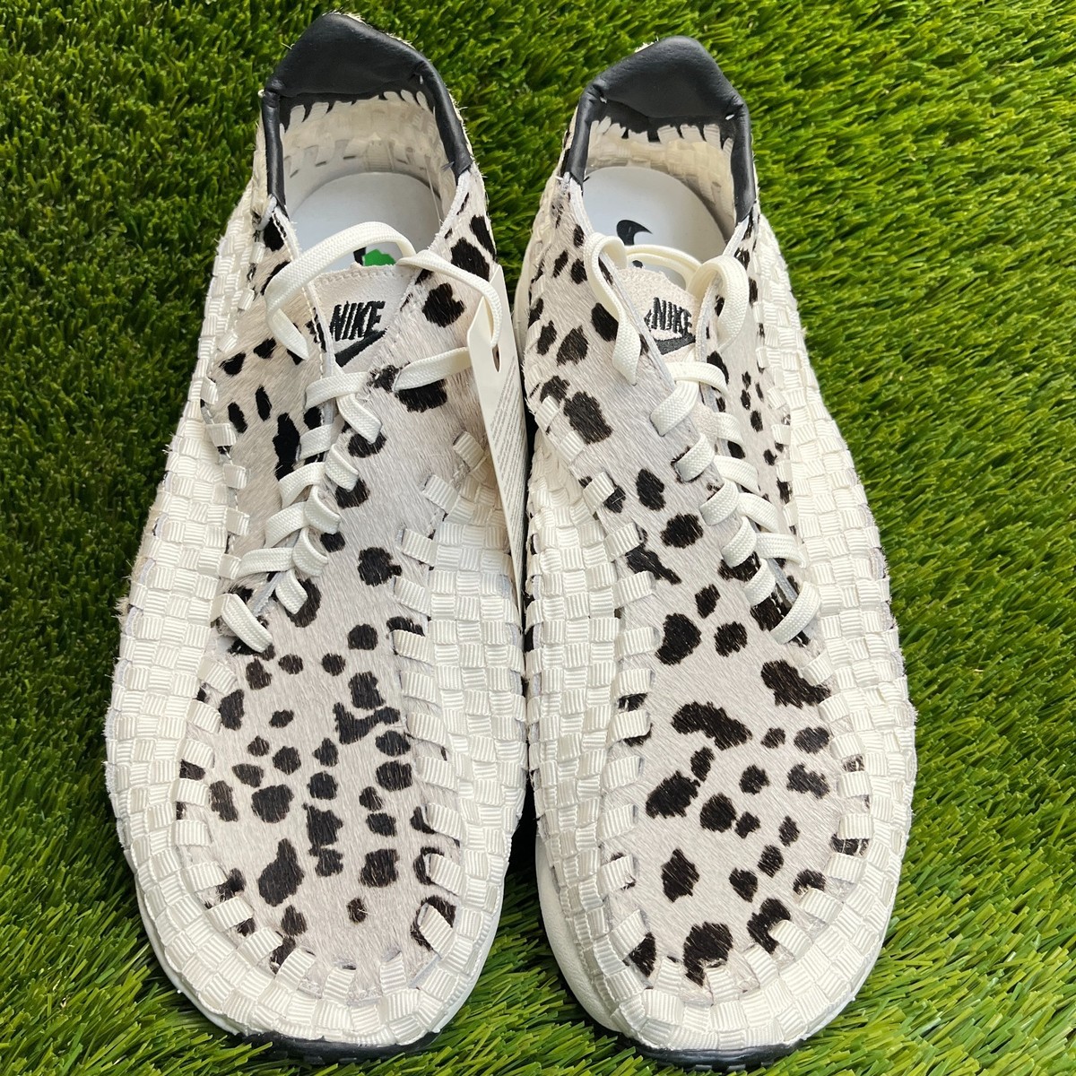 Nike Air Footscape Woven Womens Size 10 White Athletic Running