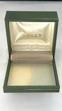 Rare Vintage 1960s Gilt Rolex Watch Display Storage Box