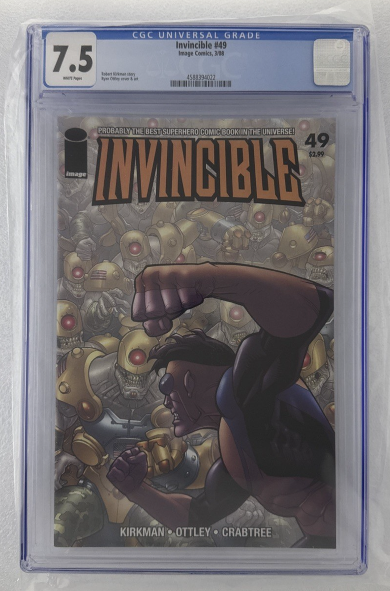 Invincible 49 CGC 7.5 | eBay