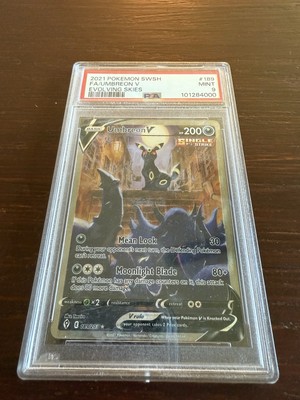 Umbreon V (Alternate Full Art) 189/203 Swsh07: Evolving Skies Holo