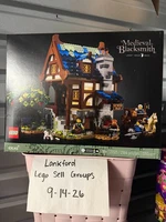 Brand New, In Sealed Box Medieval Blacksmith Lego Set 21325