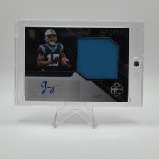 Panini Limited 2023 Jonathan Mingo #161 Rookie Autographed Patch /99 Panthers