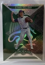 Panini 2025 Crusade Baseball Ethan Holliday Rookie Green Parallel #67 /249