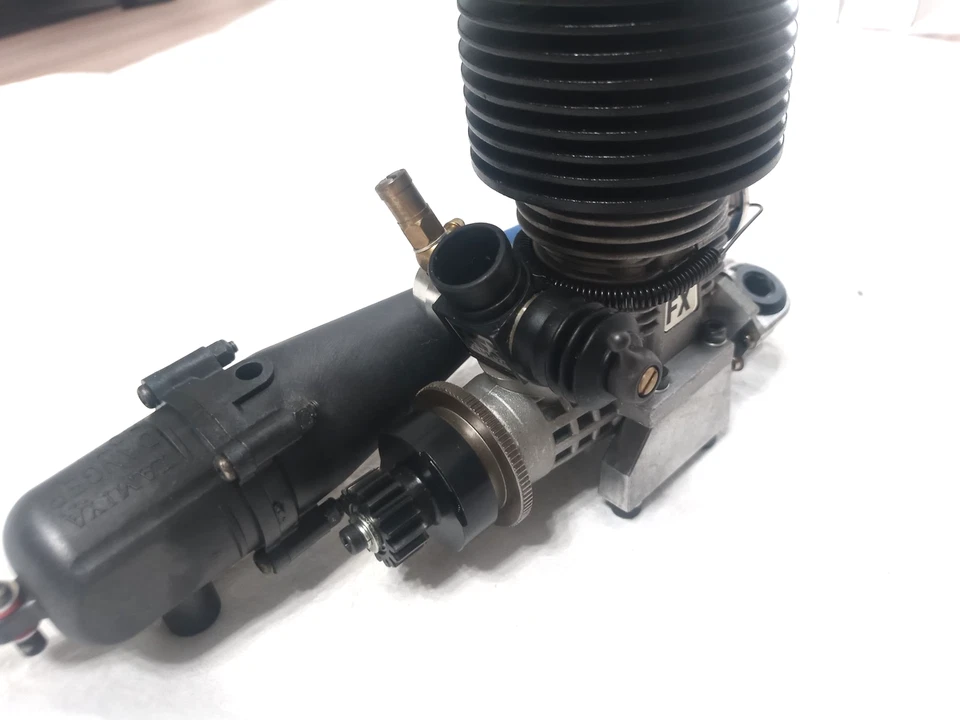 TAMIYA FR-32FX Engine Stock Muffler Driven Gear Unit 1/8 Engine Nightrage TNX - Image 4 of 4