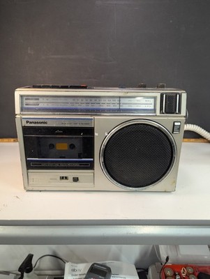 Vintage 80s Boom box Panasonic RX-1490 Needs repair but works | eBay