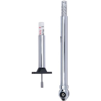 Ring Analog Reifendruckprüfer & Profiltiefenmesser Auto Van Motorrad PSI BAR