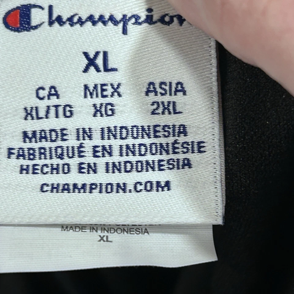 Traje de Baño Atlético Champion XL Azul Rojo Blanco Cruzado Corbata Trasera Pierna Ultra Alta Foto 4 de 4