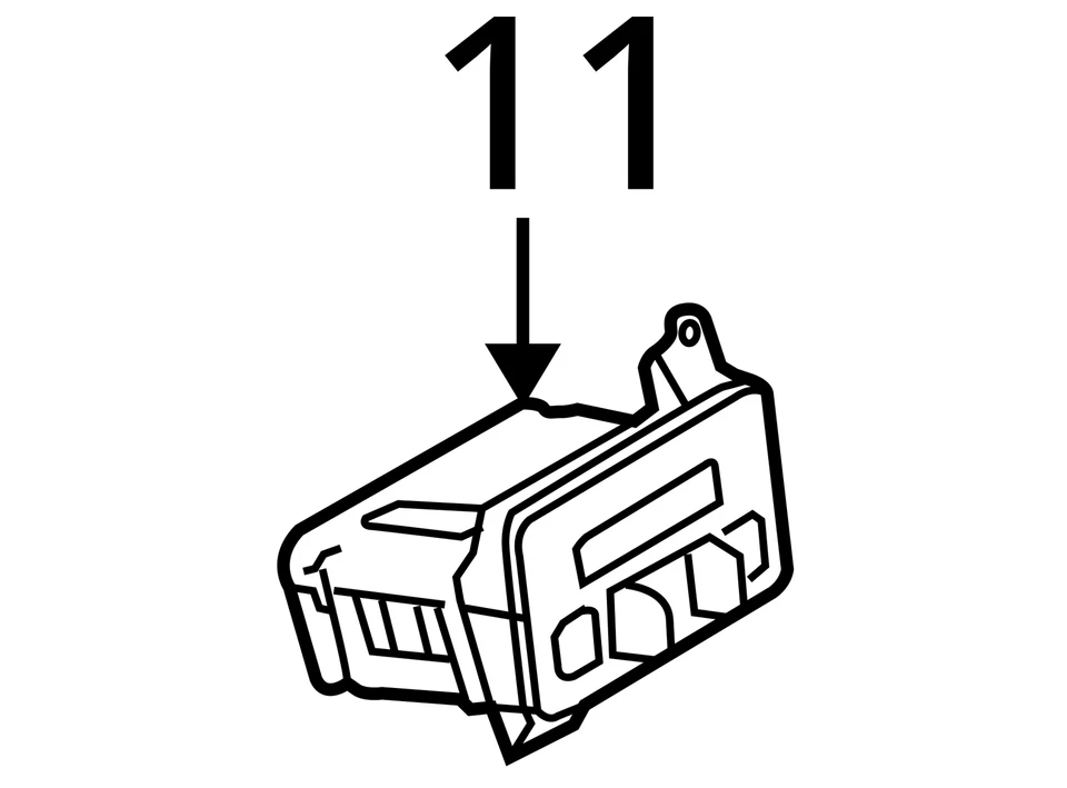 Chasis ECM Control de remolque montado en el tablero se adapta a 09-10 Ford F150 Pickup 623752 Foto 4 de 4