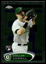 2012 Topps Chrome #178 Collin Cowgill