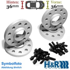 HR Spurverbreiterung VA & HA 36mm für Mercedes-Benz B-Klasse W242 W246 11-18 HR Spurverbreiterung VA & HA 36mm für Mercedes-Benz B-Klasse W242 W246 11-18