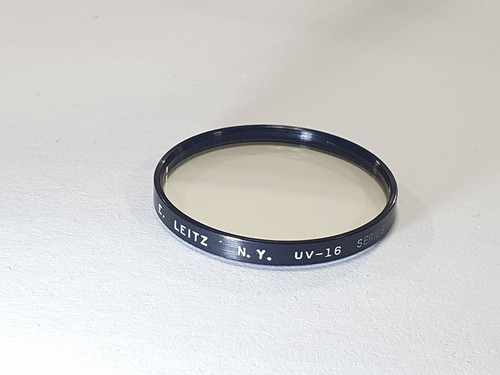 E. Leitz Series 7 VII N.Y. UV-16 and Drop-In Camera Lens Filter USA