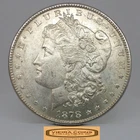 1878-S Morgan Silver Dollar, AU / MS - #C61692NQ