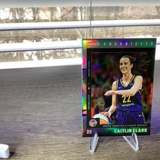 2025 Panini Caitlin Clark Chronicled Ending Franchises Playoff #14 Holo Foil