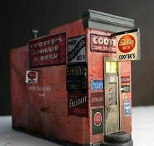 Downtown Deco 57 O Cooter's Liqours Store Building Kit