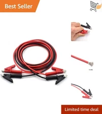 Alligator Clips  Leads 14 AWG Heavy Duty Copper Cable 6.6ft for Electrical Te...