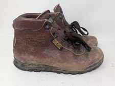 Vintage Vasque Boots Mens Size 9 Leather Gore-Tex Hiking Waterproof Made Italy