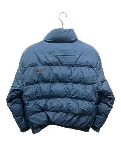 PUMA ESS+ Poly Ball Puffer Jacket Men's Size L Navy image 2