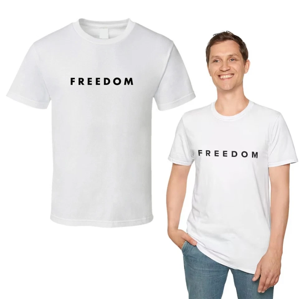 Charlie Kirk Freedom T-Shirt Top | Freedom Is Worth Fighting For Maga Shirt Tee