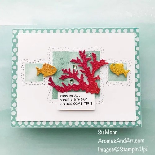 Stampin' Up! MIT LAUNENSTANZEN GENÄHT ....ein Must Have ***NEU*** #347 - Bild 10 von 13