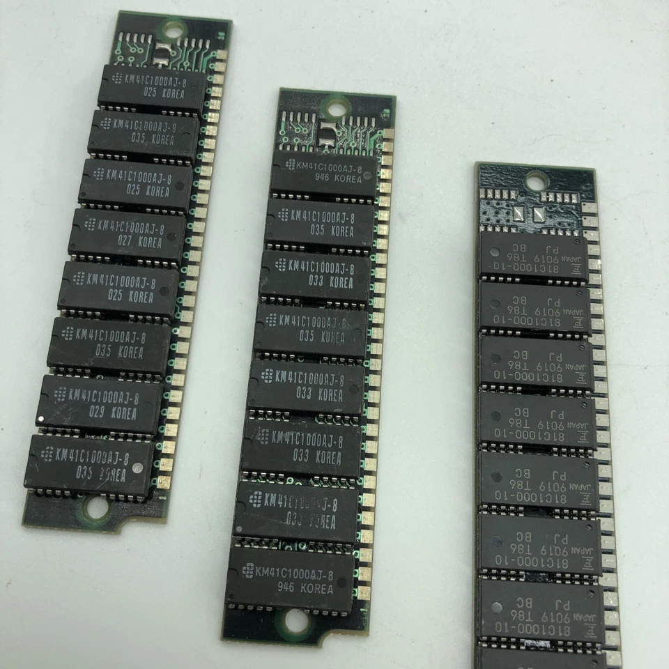 1MB 30-Pin 8-chip Non-Parity FPM SIMM MACINTOSH CLASSIC SE Plus Apple Amiga 1x8 - Image 2 of 4