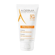 A-DERMA Protect - Crema Solare SPF50+ Protezione Molto Alta, 40ml